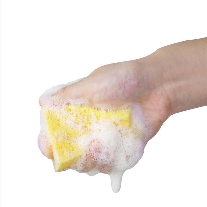 Cepillo de esponja de baño de esponja de celulosa